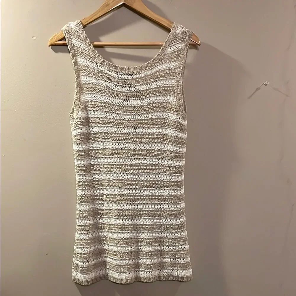 Striped Knit Tank Top - Picture 4 of 6